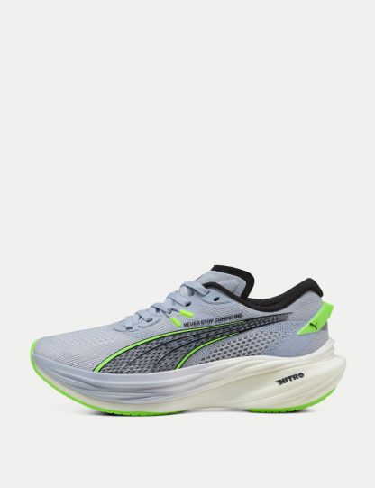 Puma Women's Deviate Nitro 3 HYROX Trainers - 6 - Grey Mix, Grey Mix
