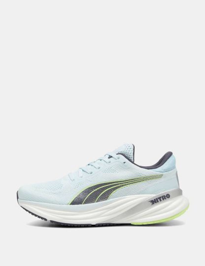 Puma Women's Magnify NITRO 2 Trainers - 6.5 - Duck Egg, Duck Egg,Black,Light Blue Mix,Black/Black