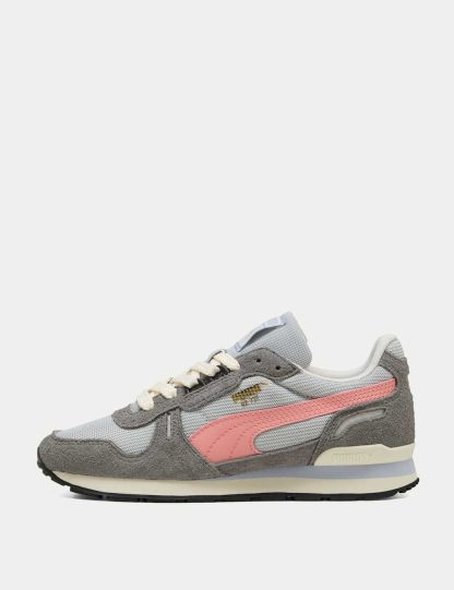 Puma Women's RX 737 Vintage Trainers - 4 - Grey Mix, Grey Mix,Black Mix