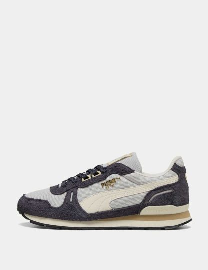 Puma Women's RX 737 Vintage Trainers - 6 - Black Mix, Grey Mix,Black Mix