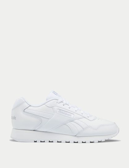 Reebok Women's Glide Leather Trainers - 4 - White, White