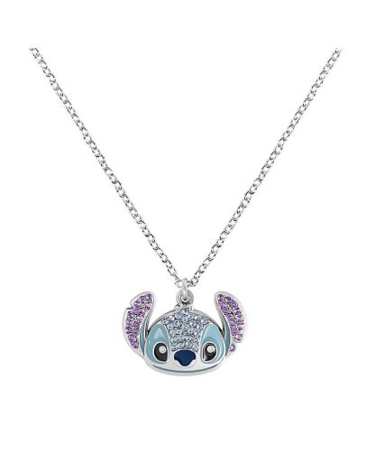 Stitch Silver Plated Necklace