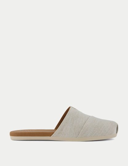 Toms Women's Alpargata Espadrille Mules - 4 - Natural, Natural