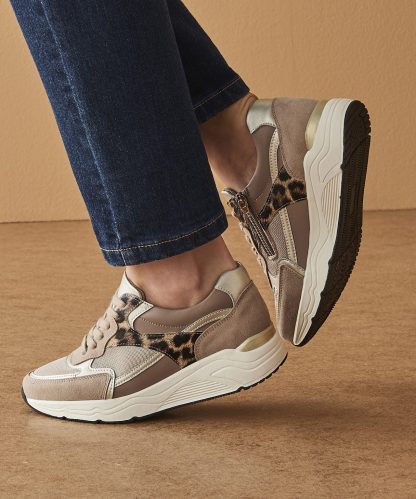 Damart Amortyl Animal Print Running Trainers