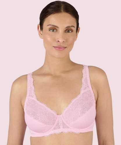Damart Pack of 2 Wired Lace Detail Bras