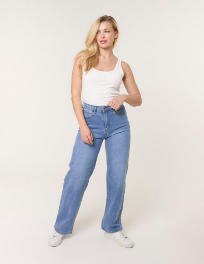 Denim Blue Jeans - 8 / DENIM