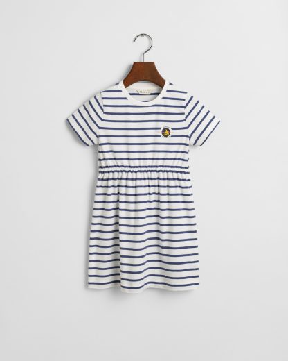GANT Kids Girls Striped T-Shirt Dress (122/128)