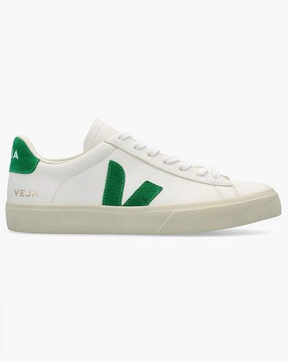 Veja Campo Extra White Emeraude Trainers Emerald - Veja - Size: 37