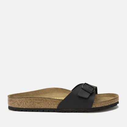 Birkenstock Women's Madrid Slim Fit Single Strap Sandals - Black - EU 39/UK 5.5