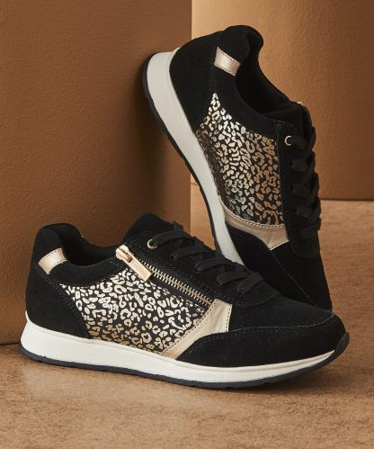 Damart Amortyl Animal Print Trainers
