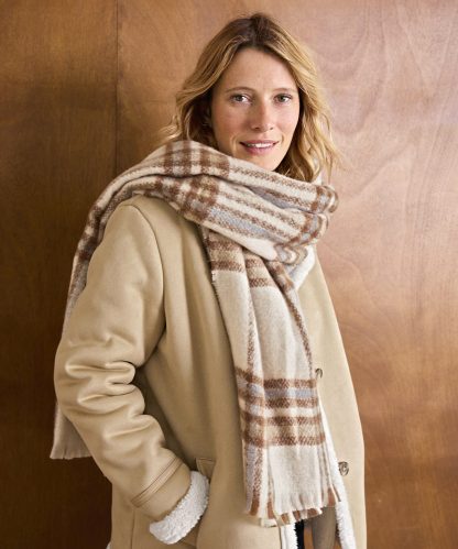 Damart Check Scarf