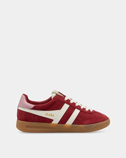 Gola Cyclone Trainers - Red/ White Red/White - Gola - Size: 4