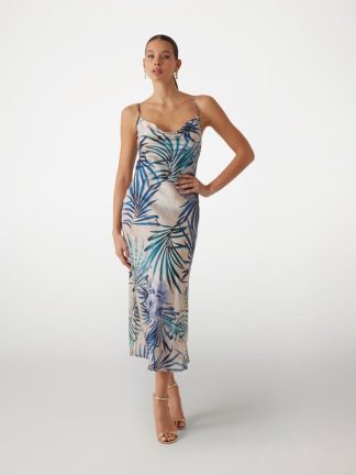 Guess Satin Midi Dress