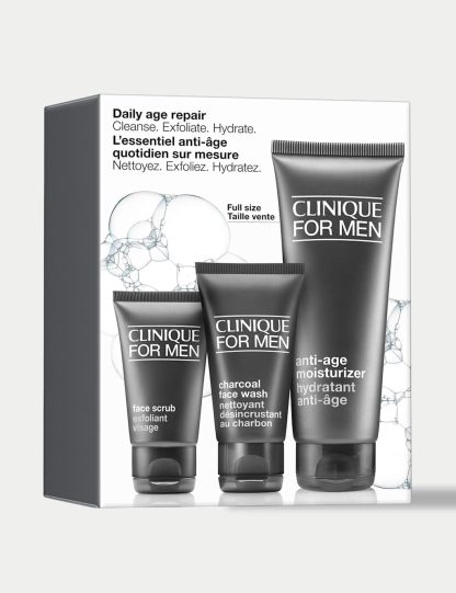 Clinique for Men Daily Age Repair Skincare Set