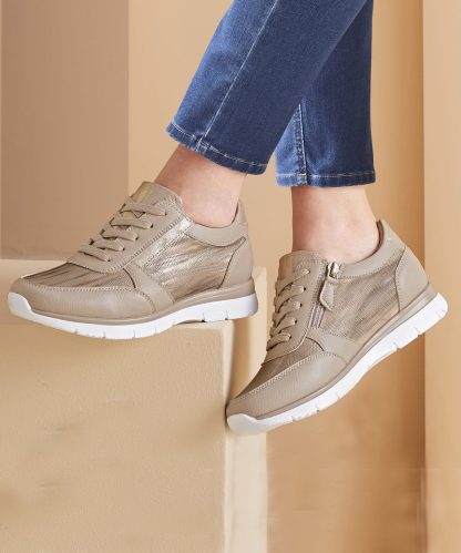 Damart Leather Amortyl Trainers