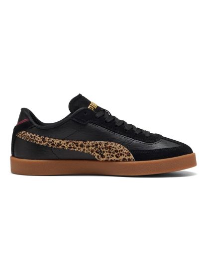 Puma Women's Club Ii Era Trainers - 6 - Black Mix, White Mix,Black Mix