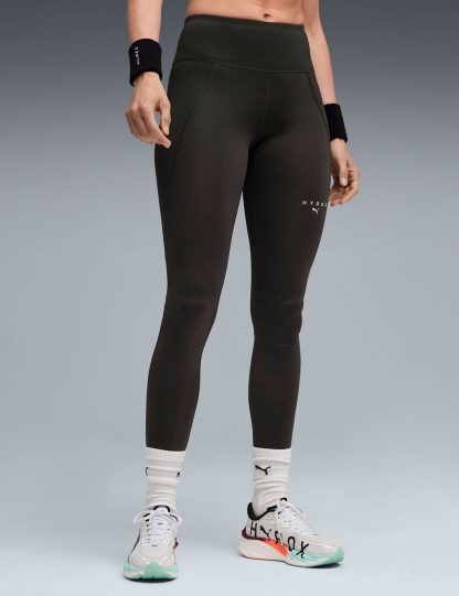 Puma Women's X Hyrox Essential Mid Rise Gym Leggings - Black, Black